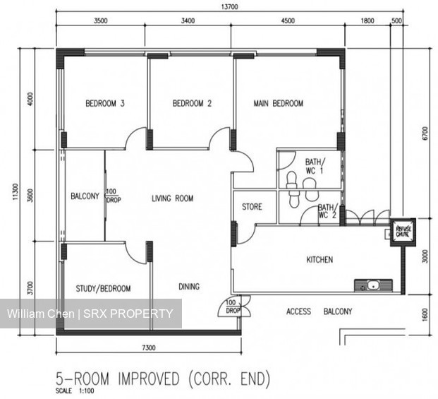Blk 114 Lengkong Tiga (Bedok), HDB 5 Rooms #203778891